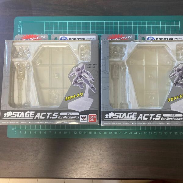 【中古品】魂STAGE ACT.5 ディスプレイスタンド 3個セット×2箱