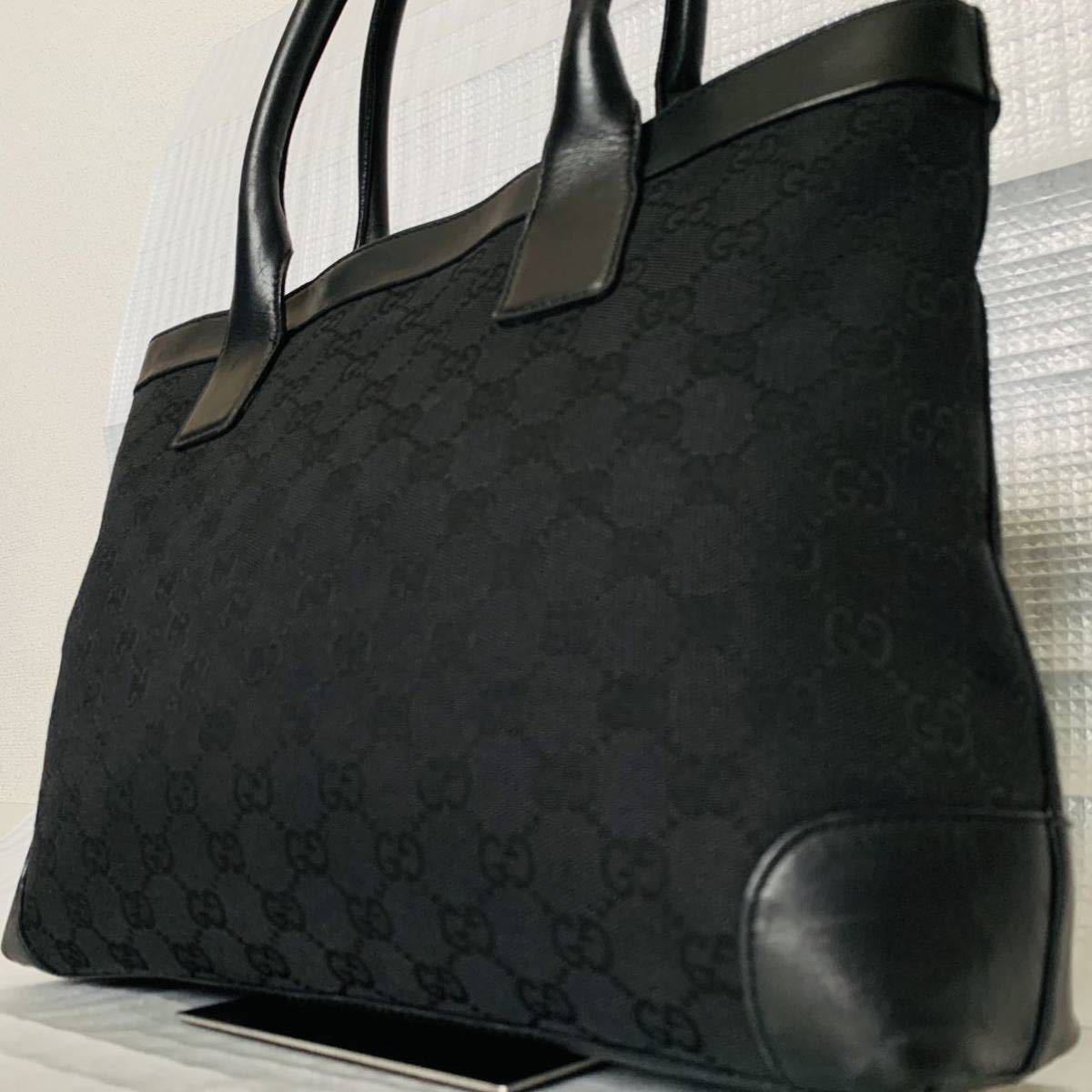 ヴィンテージ グッチ GUCCI ハンドバッグ 本革ダークブラウン 美品