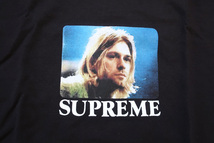 (L)Supreme Kurt Cobain TeeシュプリームカートコバーンフォトTシャツ黒_画像2