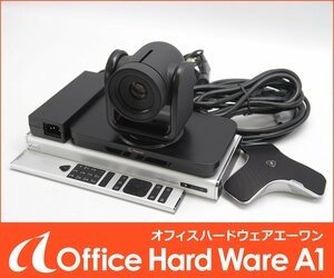 Polycom ポリコム テレビ会議システム Group500 マイク・リモコン付属 【ビデオ通話/中古/動作品】 #P