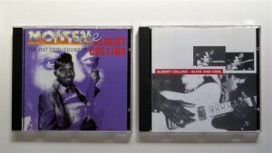 【CD2枚セット】ALBERT COLLINS/アルバート・コリンズ▽Texas Blues/鬼才テレキャス・ギター●希少CDライヴ盤2枚セット