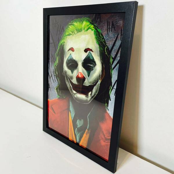 【黒額付きポスター】joker② ジョーカー ダークナイト バットマン(新品)