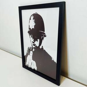 【額付きポスター】BANKSY バンクシー「警察／POLICE」(新品)