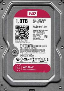 WesternDigital WD10EFRX-68FYTN0 1.0TB SATA 5400rpm 2060-800006-001 PEV P1