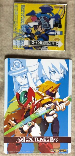 ロックマンゼクス サウンドトラック ZX TUNES 及び購入特典イラストボード