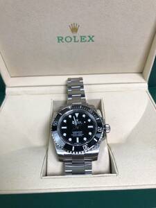 ロレックス ROLEX サブマリーナー 114060 ブラック文字盤 中古 腕時計 メンズ