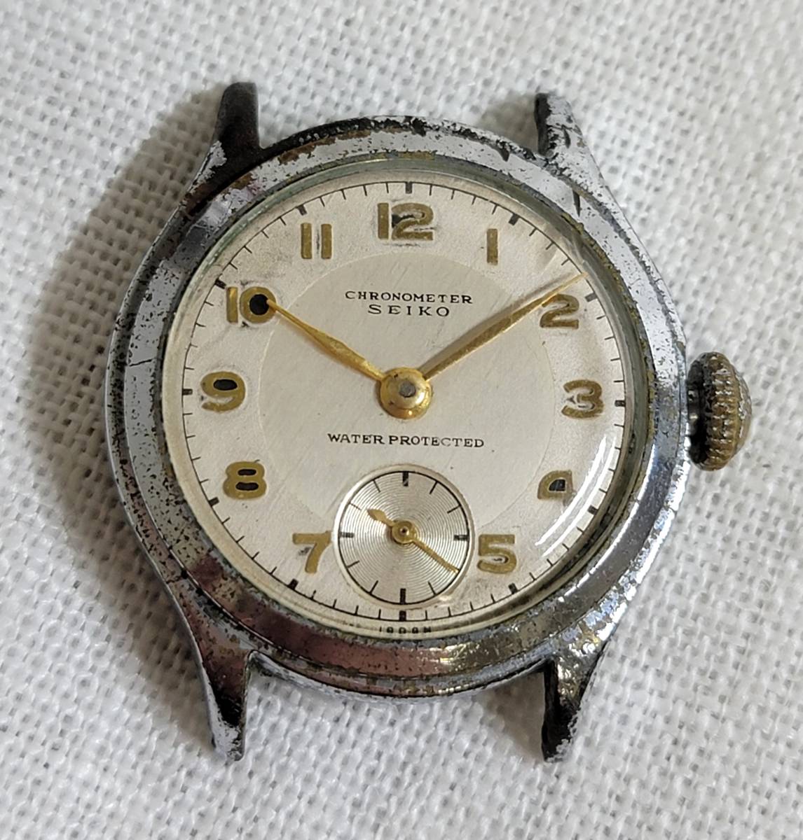 最大5万円OFFクーポン! SEIKO セイコー スモールセコンド 戦前