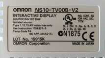 OMRON NS10-TVOOB-V2 通電確認済み(874)_画像4