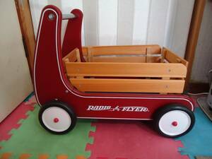 RADIO FRYER radio Flyer Classic War car Wagon handcart original box equipped 