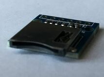 Arduino SD TF カードリーダー メモリーモジュール 6PIN SPI 拡張記憶 リムーバブル ストレージ ボード 小型サイズ_画像4