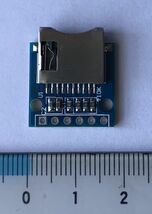 Arduino SD TF カードリーダー メモリーモジュール 6PIN SPI 拡張記憶 リムーバブル ストレージ ボード 小型サイズ_画像1