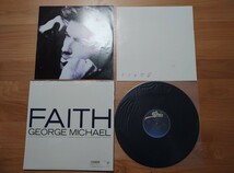 ★FAITH ★ジョージ・マイケル/GEORGE MICHAEL★28ー3P854★LPレコード★歌詞カード汚れあり、書き込みあり★中古品 ★シュリンク残り_画像4