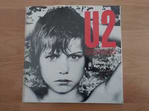 ★U2★JAPAN TOUR 1983★ツアーパンフレット★中古品