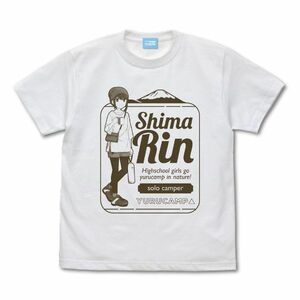 ゆるキャン△ Tシャツ 夏キャン 志摩リン ホワイト S