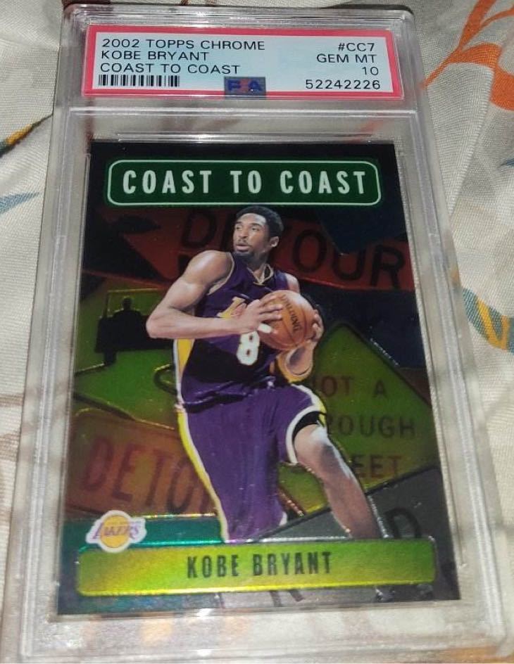 NBAカードPSA10 Kobe Bryant Coast to Coast