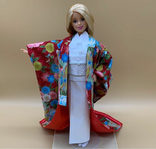 720 barbieの花嫁（色打掛）セット