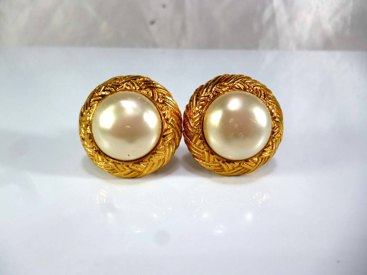 19260円 在庫SALE 返品OK 【美品希少】CHANEL シャネル イヤリング ...