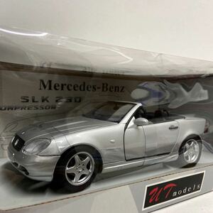 UT MODELS 1/18 Mercedes Benz SLK AMG 230 Silver メルセデスベンツ SLK230 R170 Kompressor シルバー ミニカー モデルカー