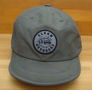 新品Clef (クレ) 60/40 AFTON B.CAP GRAY・・CLEAN OUTDOORS (クリーンアウトドアーズ)シリーズ