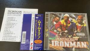 Ghostface Killah Ironman 国内盤CD ゴーストフェイス・キラー ムキムキマン raekwon cappadonna wu tang clan hiphop