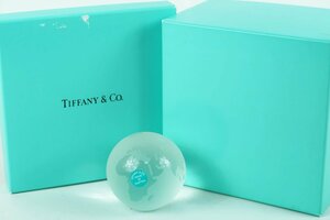 【超美品】TIFFANY&Co. ティファニー ペーパーウェイト 小物 雑貨 箱付き【NP61】