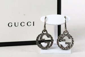 【超美品】GUCCI グッチ GG スイング ピアス シルバー 925 ブランドアクセサリー 小物 スイング【NN91】