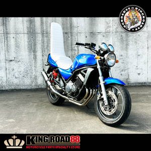 【再入荷■数量限定 】カワサキ バリオスⅡ型 / ZR250B ☆ KingRoad88 / 3段シート / エナメル / ホワイト / 三段シート