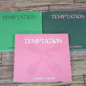 ☆未開封 TOMORROW X TOGETHER TXT THE NAME CHAPTER:TEMPTATION 韓国版CD3種セット☆z30691