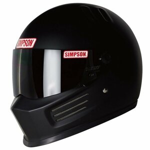 BANDIT Pro SIMPSON 【復刻】 シンプソン フルフェイス バイク用 ヘルメット　マットブラック 62cm