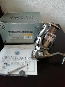 人気番手 SHIMANO 02ツインパワー4000PG パワーギア シマノ MADE IN JAPAN