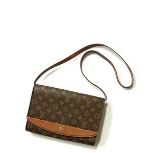 LOUIS VUITTON ルイヴィトン M51797 モノグラム ボルドー ショルダーバッグ セカンドバッグ 2WAY ブラウン