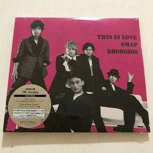 B11433　CD（未開封品）This is love(初回限定盤 SB version)(CD+DVD)　SMAP