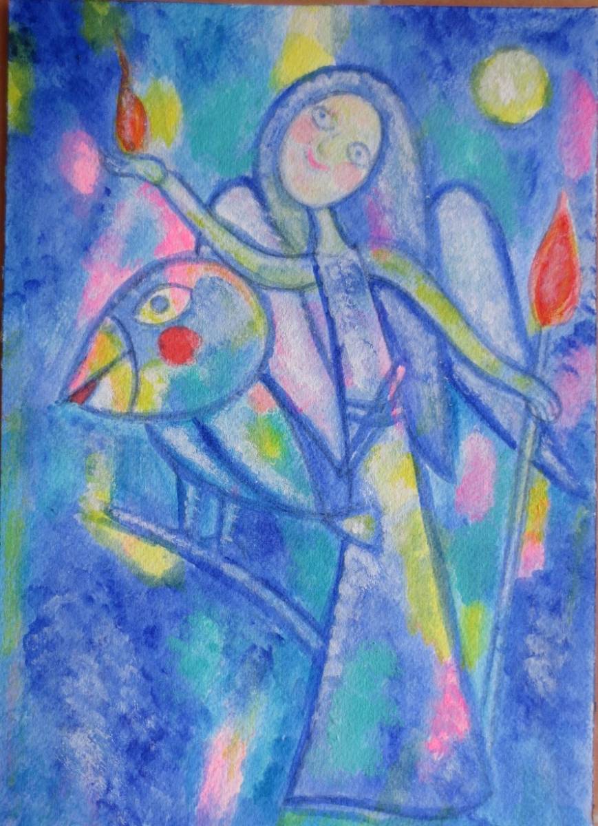 2023年最新】ヤフオク! -天使 絵画の中古品・新品・未使用品一覧