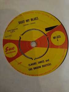 Elmore James and The Broom Dusters - Dust My Blues / Happy Home / 45rpm 7inch 7インチ mods uk sue
