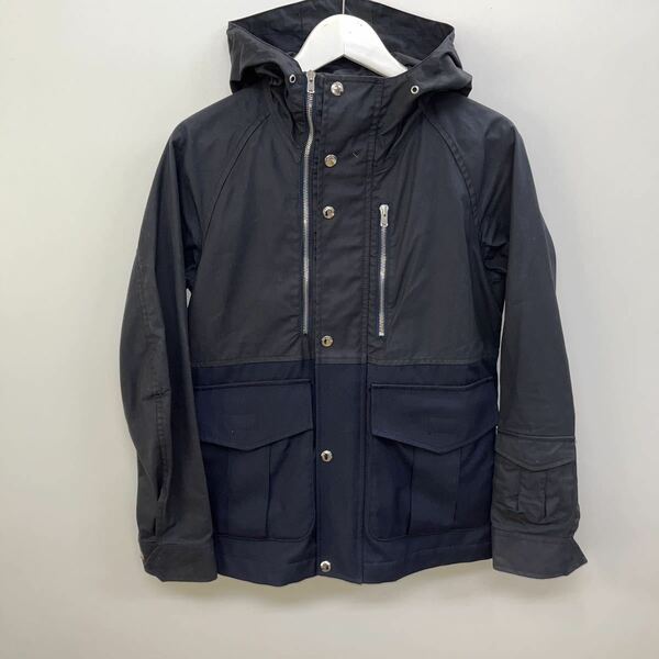 ◆オススメ◆MARKAWARE×BRITISH MILLERAINマウンテンパーカー ネイビー系　サイズ2 定価59850円