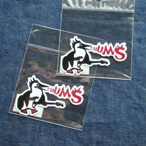 チャムス ステッカー CHUMS Rock Booby Sticker CH62-0047 新品 防水素材 2枚セット