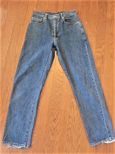 BLUE BLUE jeans TALON 42 Zip Vintage damage repair processing strut Hollywood Ranch Market men's size 2 Denim 