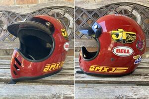 BELL BMX 3 bell off-road helmet Vintage Vintage Helmet MINI MOTO