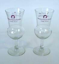 Grappa Glass グラッパグラス Sheraton Princess Kaiulani Waikiki Hawai の表示有 2個_画像1