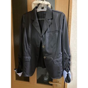 カットソージャケット ネイビー フェリシモ LL