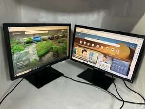 10台セット中古■21.5インチ DELL E2216H /2316H/2417H 液晶モニター ディスプレイ DP/D-sub★動作品 ワイド液晶 フルHD ディスプレイ