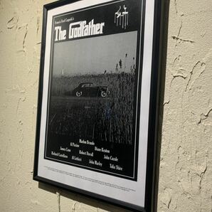 GODFATHER ゴッドファーザー アルパチーノ A4 ポスター 額付き 送料込み ⑤の画像2