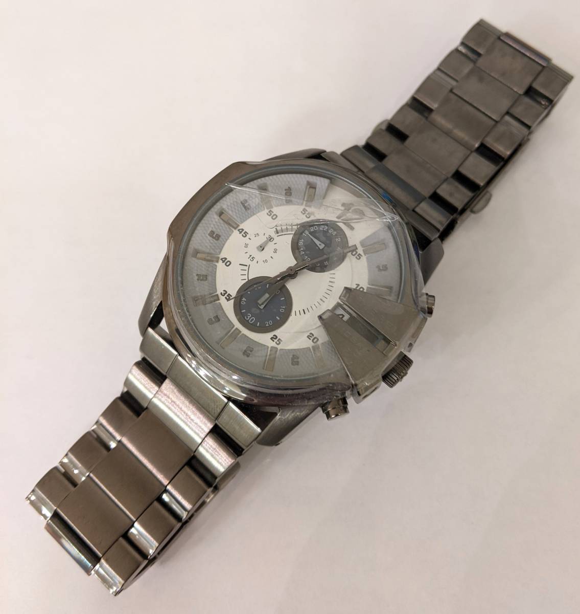 美品【稼働確認済み】DIESEL ディーゼル  腕時計 クォーツ DZ1902 腕時計(アナログ) 公式ショップ