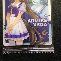 ウマ娘 プリティーダービー 3R アドマイヤベガ 制服 W3-16ウエハースカード_画像3