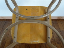 antique child chair 　アンティーク ビンテージ　子供　椅子　スクールチェア　インダストリアル　鉄脚　米国購入_画像7