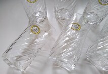 SASAKI GLASS LULL ◆佐々木 グラス　タンブラーセット　LULL◆ ６客揃え タンブラー楕円形 ビール/冷茶/ジュースに 未使用_画像6