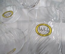 SASAKI GLASS LULL ◆佐々木 グラス　タンブラーセット　LULL◆ ６客揃え タンブラー楕円形 ビール/冷茶/ジュースに 未使用_画像9