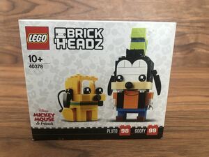 【未開封品】LEGO Disney Brick Headz Pluto Goofy Set 40378 レゴ