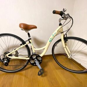 TREK トレック 7000 wsd 女性 クロスバイク 手渡し歓迎 美品 最速ママチャリ レトロ おしゃれ クリーム 希少レア かわいいの画像1