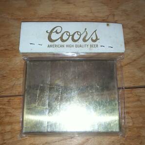 Coors 1980～90年代 ノベルティ ミニミラー 鏡 未開封 希少の画像2